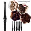 110-240V Ceramic Hair Straightene Tube Shape Big Deep Curly Ceramic Curling Iron Heating Hair Curler Hair Styling Tool New