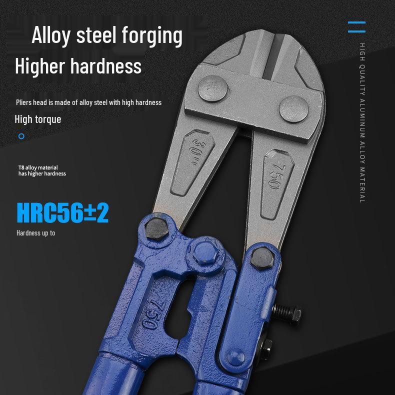 Heavy-Duty High-Leverage Steel Wire Cutters - Eagle Beak Pliers