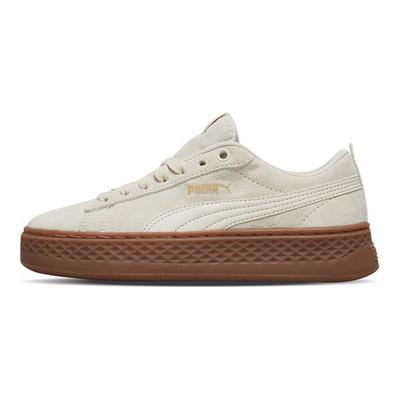 Smash Platform SD Brezová Guma Dámske Tenisky Krémové 366488-03