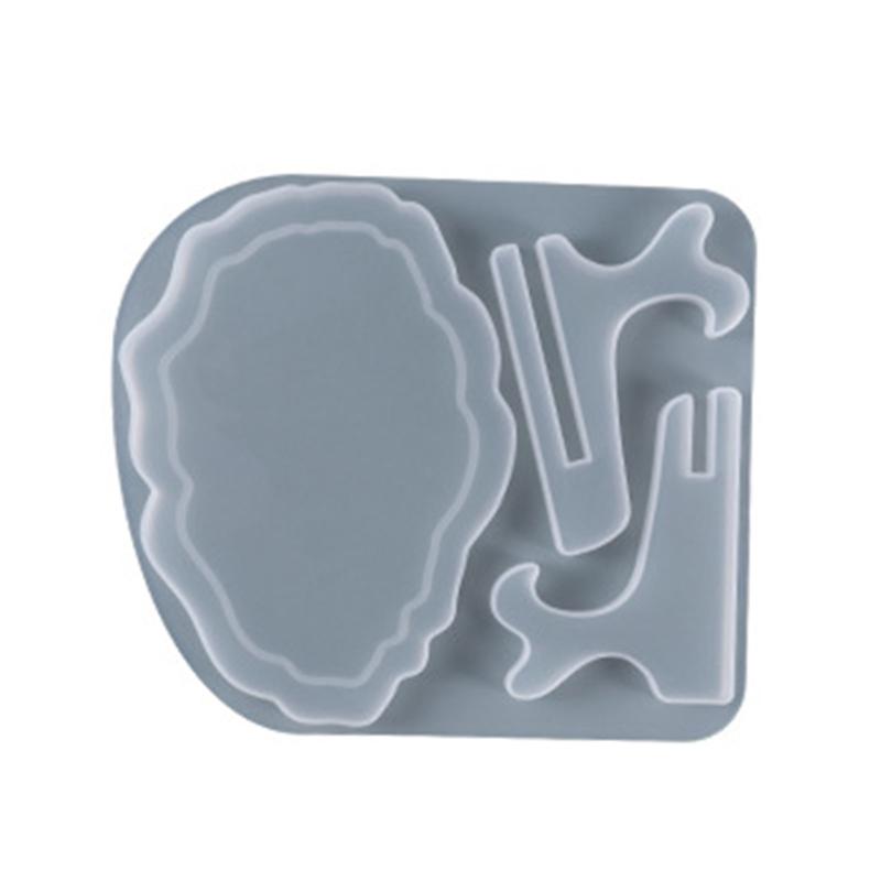 Photo Frame Resin Molds Rectangle Oval Irregular Photo Frame Epoxy Casting Mold Silicone Molds for Home Decor DIY Craft