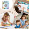 Portable Watercolor Painting Book Coloring Craft Supplies with Paints Beginner's Practice Book For Painting Kids Graffiti Drawin