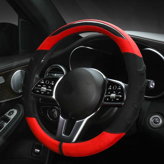 

Стильная защита рулевого колеса, защита от пота, не выцветает, простая установка.