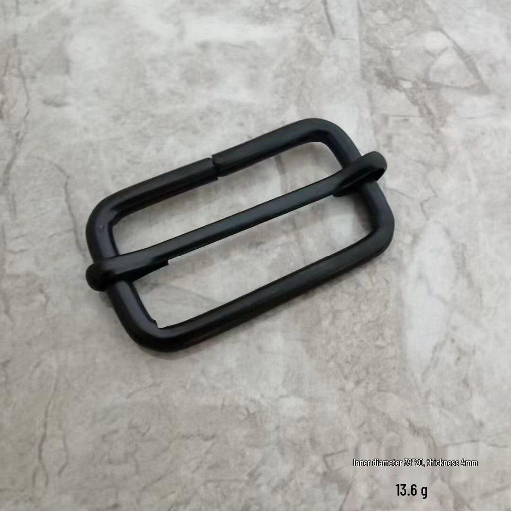 In-Stock Metal Bag & Box Accessories: Electroplated Iron Wire Pull Tab Buckle Adjustment