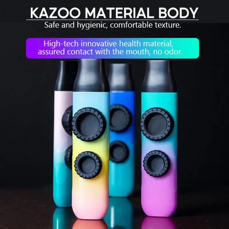 Kazoo Musical Instrument, Beginner-Friendly Toot Whistle With Reeds, Zuka Wind Instrument For Guitar And Ukulele Accompaniment