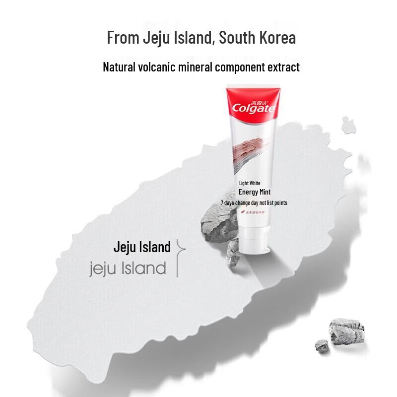 Colgate Optic White Volcanic Mud Whitening Toothpaste