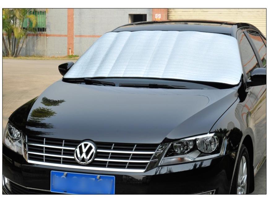Car Windshield Snow & Sun Shield: Winter Frost Protection & Heat Insulation Cover