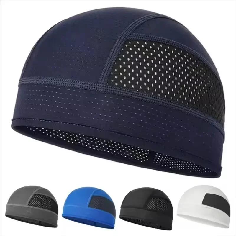 Motorcycle Summer Breathable Helmet Hood Liner 2025 New Arrival Comfortable Wicking Quick Dry Thin Hoodie Motorbike Accessories