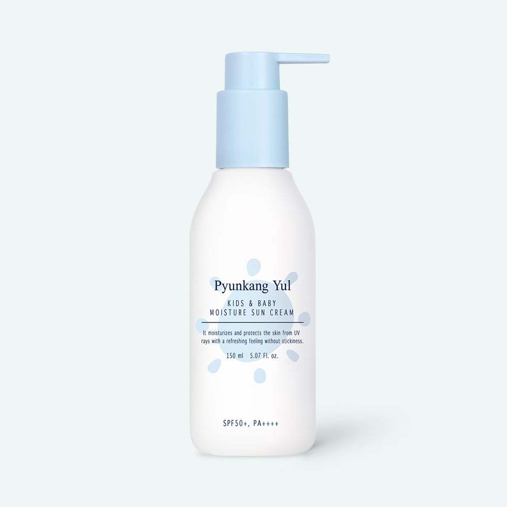 Pyunkang Yul Kids & Baby Sun Care SPF50+ PA++++, Sun Cream 75mlx2EA/ Moisture Sun Cream 150ml/ Sun Cushion 15g/ Sun Stick 15g