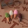 DIY Ice Cream Cone Toy: Cream Glue Hair Clip & Refrigerator Magnet Kit