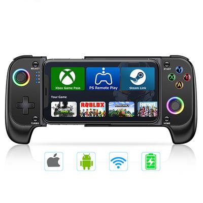 Cell Phones Gamepad Joystick for iPhone Android Control Bluetooth Controller Trigger with Hall Effect Stick Mobile Phone Games
