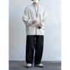Qiaoyishan Outdoors Commute Solid Color Workwear Large Pocket Shirt Casual All-Matching Men's Autumn Shirt Coat Fashion