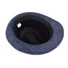 British Winter Wool Plaid Top Hat Mid- aged Men's Jazz Hat Sunshade Hat Large Warm Brim Wedding Party Bucket Fedoras Hat Cap