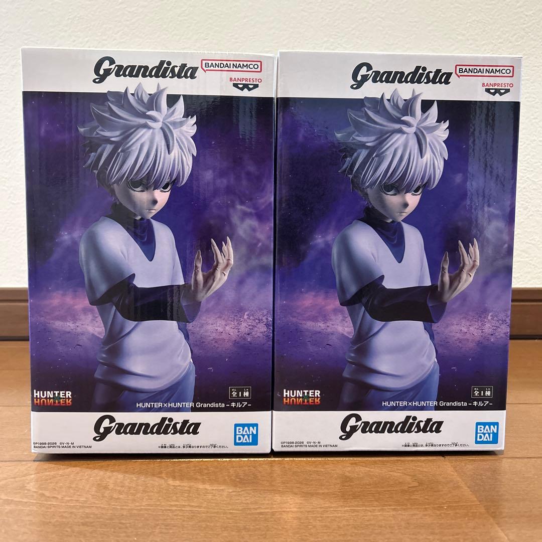 HUNTERHUNTER Killua Figure Grandista Set 2
