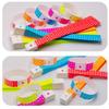 100Pcs Waterproof Disposable Wrist Strap Fluorescent Color Party Bracelets  Carnival