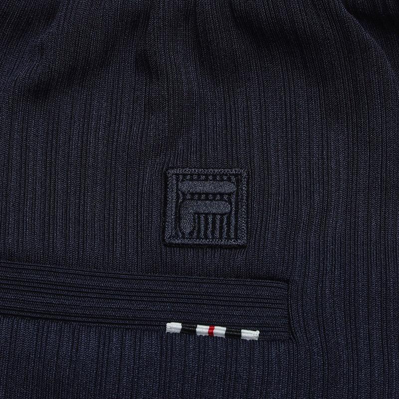 Fila Heritage Fashion Personality Trend Classic Retro Casual Elegant Relaxed Versatile Comfortable Knitted Sports Pants Women Bottoms F11W628610FDB