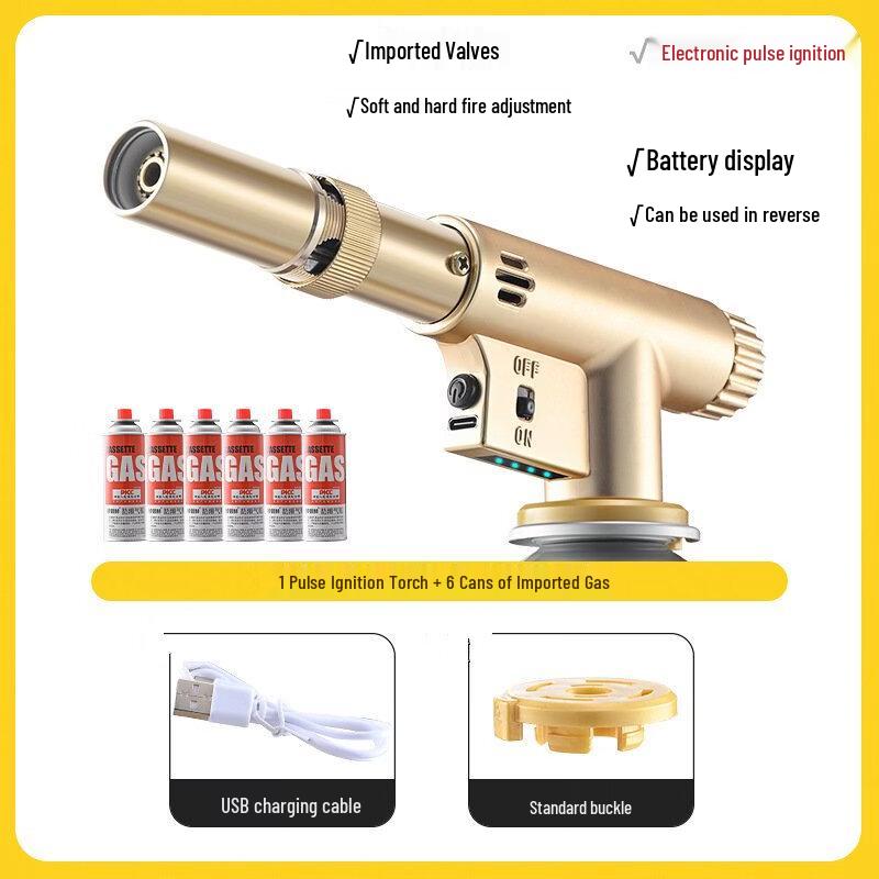 ZISIZ Handheld Blowtorch with Igniter