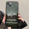 Twin Peaks Funda For iPhone 15 16 Pro Max 12 13 Mini 11 14 Pro Max XS X XR 15 16 Plus Case