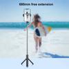Selfie Stick Tripod Stand with Wireless Remote Compatible with Smartphones   Height Lightweight Portable for Travel