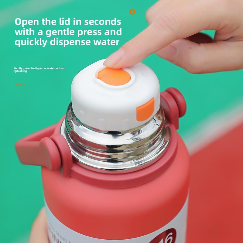 316 Stainless Steel Thermos Cup, High Value, Large Capacity Thermal Insulation Pot, Portable, Outdoor Men and Women Water Cup