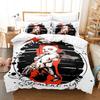 Vintage Pop Goth Reaper Schädel Punk Rock Bettwäsche Digitaldruck Polyester Baumwolle Dreiteiliges Set