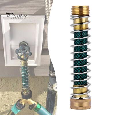 Flexible Garden Hose Extender with Coil Spring Prevents Kinks And Water Leakage Tension Spring Garden Hose Connector