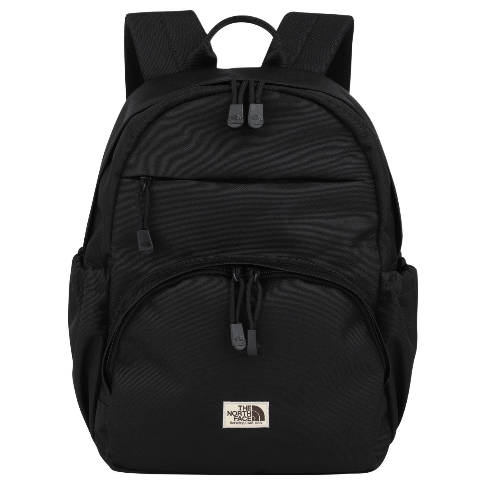 The North Face 12L Patch Logo Splicing Design Polyester Backpack Small Unisex backpack Black NM2DR50J Black