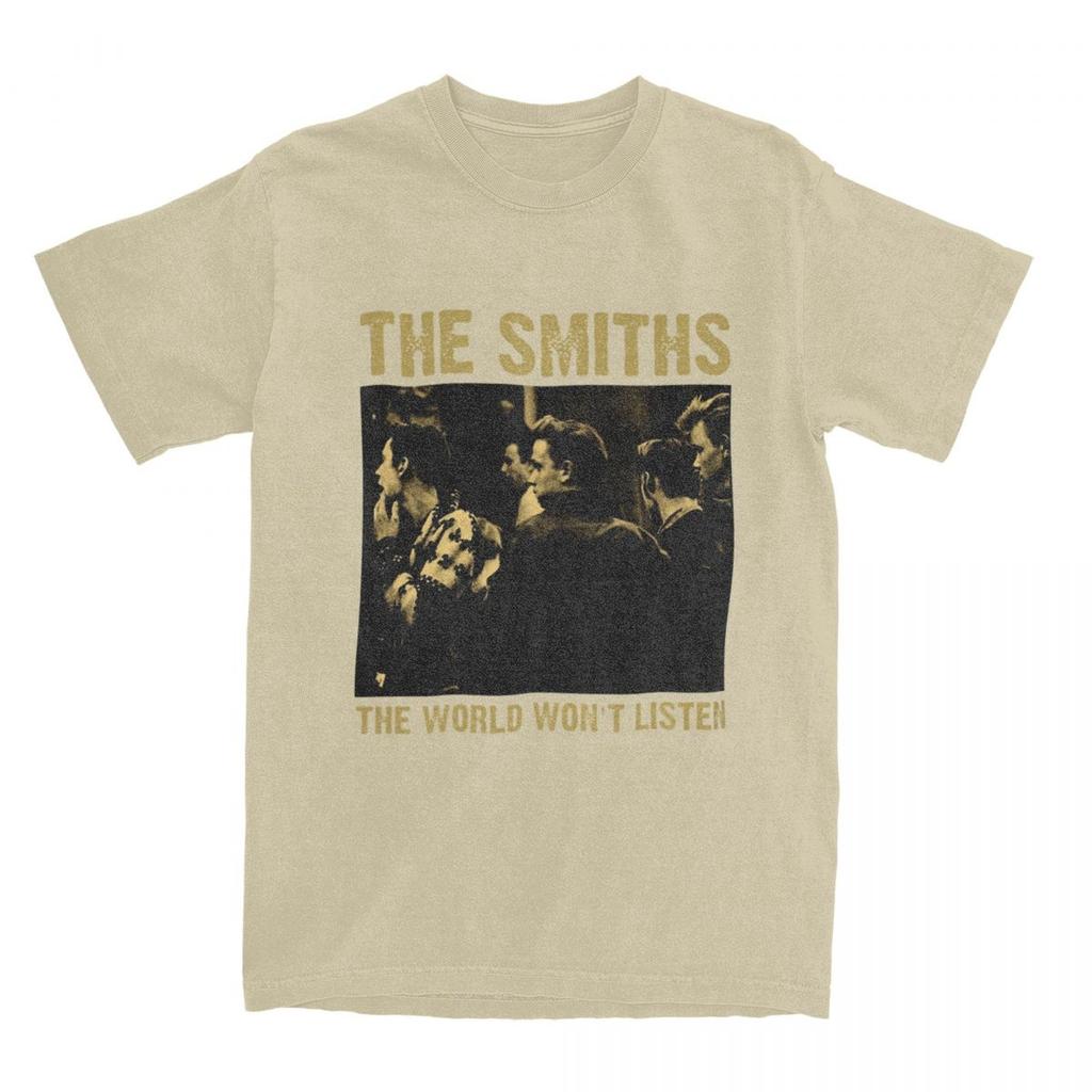 The Smiths Tričko Letní móda Potištěná Y2K Zábavná trička 100% Bavlna Harajuku Tričko Pro Muže Krátký Rukáv Ležérní Oblečení