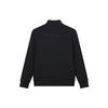 Fila Casual Sports Knitted Long Sleeve Jacket Men Jacket Black F11M218504F-BK