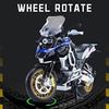 1/12 Scale R1250 GS Diecast Motorcycle Model Toy with Sound and Light for Kids Toddler Boys Girls Gift Collection
