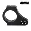 40MM Black Universal Motorcycle Aluminium Steering Damper Fork Bracket Reduce Lever Vibration