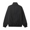 Unisex Casual Oversized Cotton Jacket Lightweight Zip-Up Hoodless Outerwear Teens