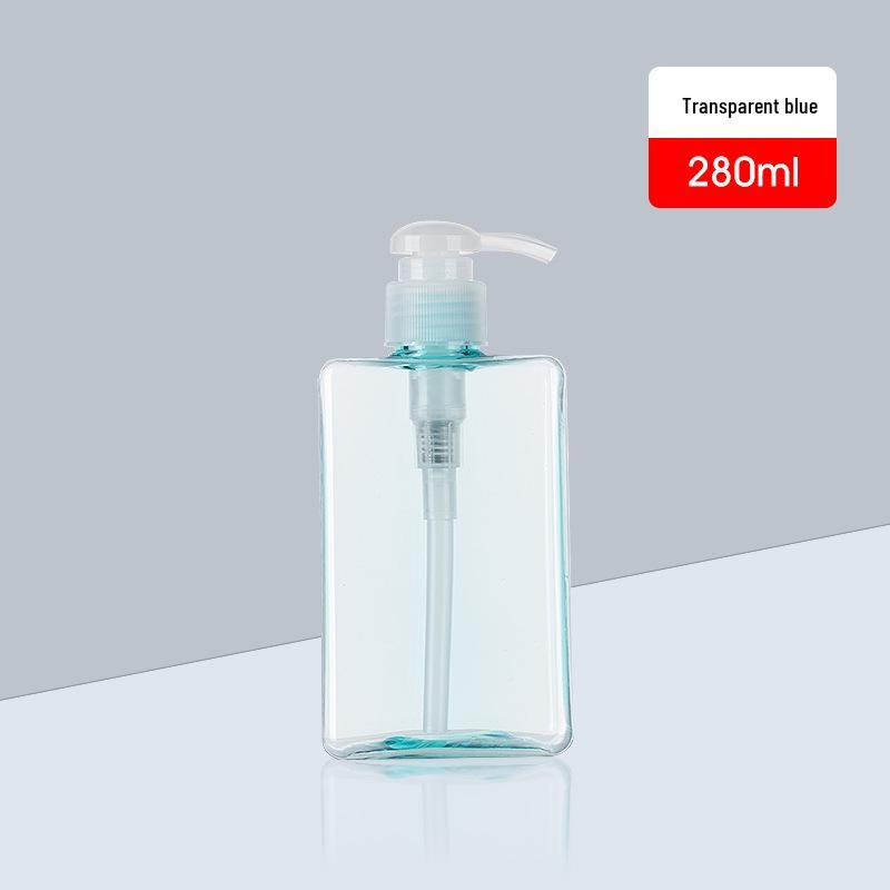 Travel Refill Pump Bottles for Lotion, Shower Gel, Shampoo, and Hand Sanitizer - Square Design, Empty and In Stock