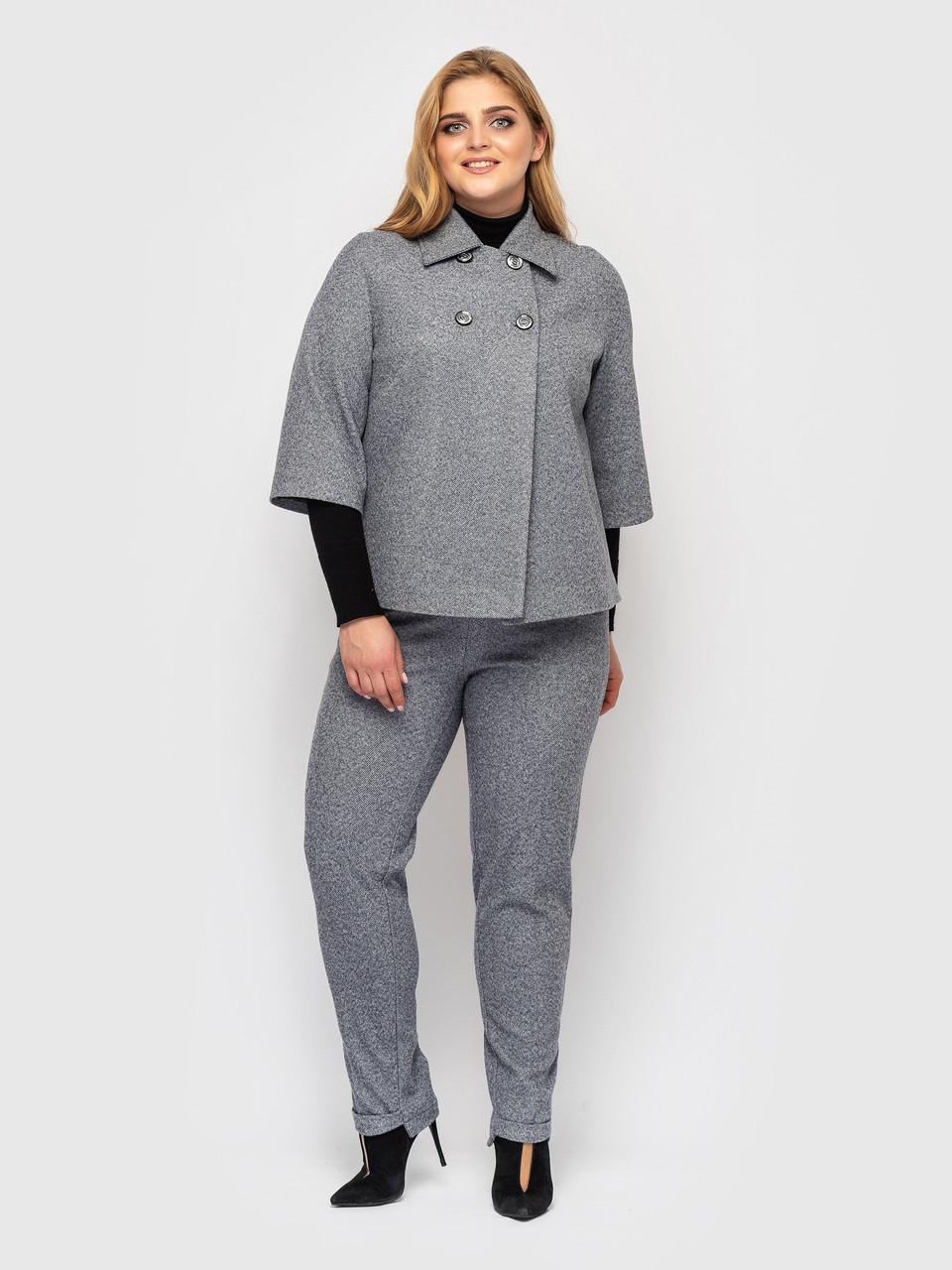 

Брючний костюм Muar Доллі 5XL світло-сірий колір