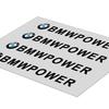BAAB1 4P/Set Car Door Sticker Scratches Resistant Cover Auto Handle Stickers Emblem For BMW X1 X3 X4 X5 F15 X6 F16 G30 7 Series