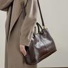 Real Leather Handbag - Large Capacity Women's Bag, Fashionable Shoulder Bag, High-end Tote Bag