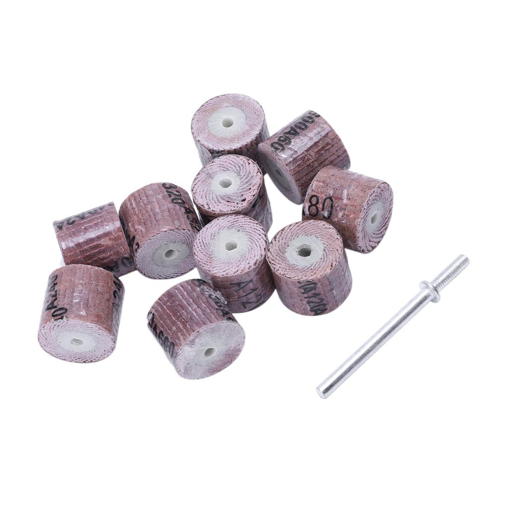 10MM 80 120 240 320 Cone Sanding Polishing Wheel for Rotary Tool