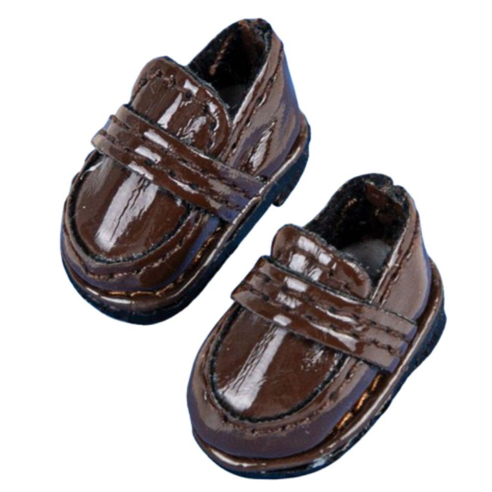 1 Pair JK Obitsu 11 Doll Leather Shoes Japanese Style 1/12 Bjd Casual Shoes  Molly
