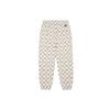 New MLB Old Flower Knitted Sweatpants Unisex Beige 3APTM0114-50CRS