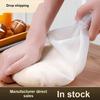 Kitchen Silicone Dough Bag with Clip, Thick Non-Stick Kneading Bag for Home Baking and Proofing, Large Size Dough Bag