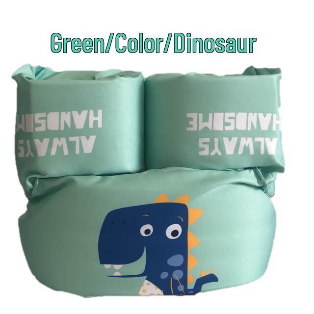 Toddler Swim Floats: Cartoon Armbands & Life Jackets