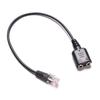 3,5mm na RJ9 Jack Adaptér PC Náhlavní souprava Audio Kabelový konvertor Telefonní Použití