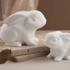 3D Easter Bunny Mold Cute Rabbit Candle Mold Silicone Epoxy Resin Soap Wax Crafts Plaster Cement Moulds Home Decor