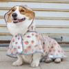 Reflective Pet Raincoat Waterproof Teddy Dog Clothing Corgi Golden Retriever Raincoat