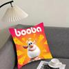 Cute FFourbobBoobaS Cushion Cover Pillowcase Ultra Soft Skin Friendly Fabric Cloud Like Comfort  Concealed Zipper