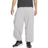adidas Calças Tecidas Estilo Futuro Bloco de Cores Caimento Solto Calças Esportivas Casuais Masculinas Parte de Baixo Cinza-Claro Branco-Brilhante JL9988