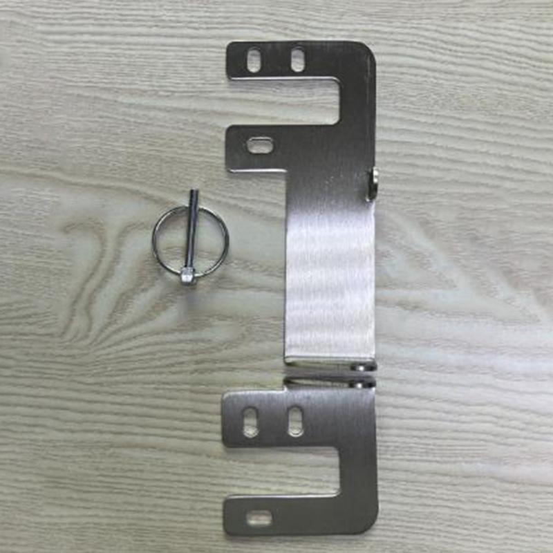 Easy Installation No Drill Stainless Steel Rear Door Locking Mechanism Safe Device Fit for Campervans High Roof Vehicles