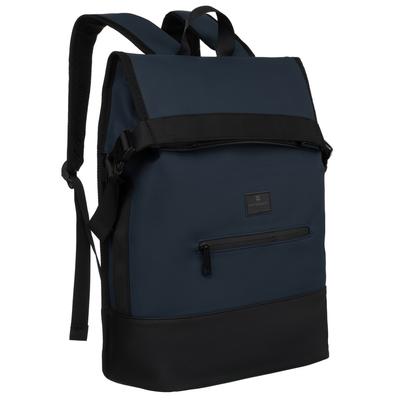 Navy Blue Sports Backpack with Breathable Material On the Back - Peterson