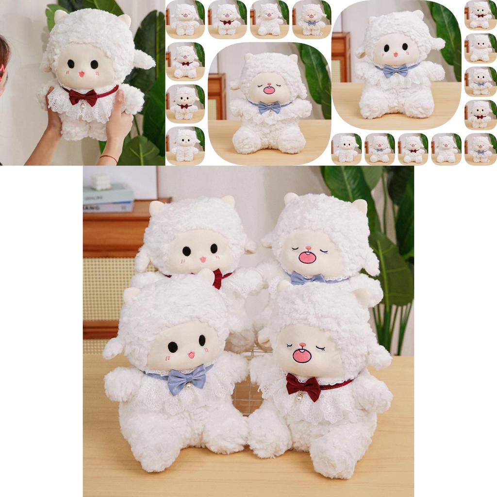Adorable Plush Sheep Doll Soft Toy Perfect For Kids Bedtime Cuddles And Birthday Gifts