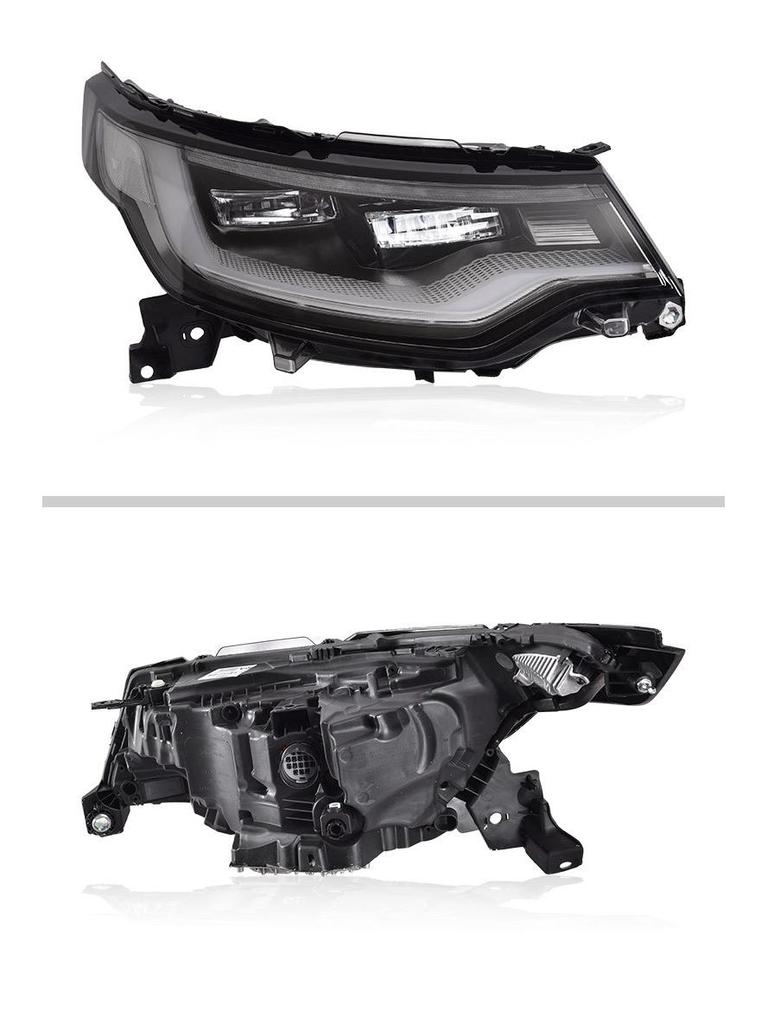 LED Matrix Lens Headlight with Daytime Running Light for Land Rover Discovery 5: Low and High Trim Compatibility