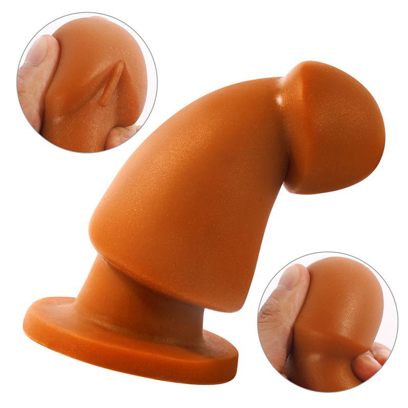 Měkký silikonový anální kolík Dildo pro ženy Lesbický anální kolík Sexuální hračky pro muže Big Dildo anální kolík Masáž prostaty Masáž konečníku